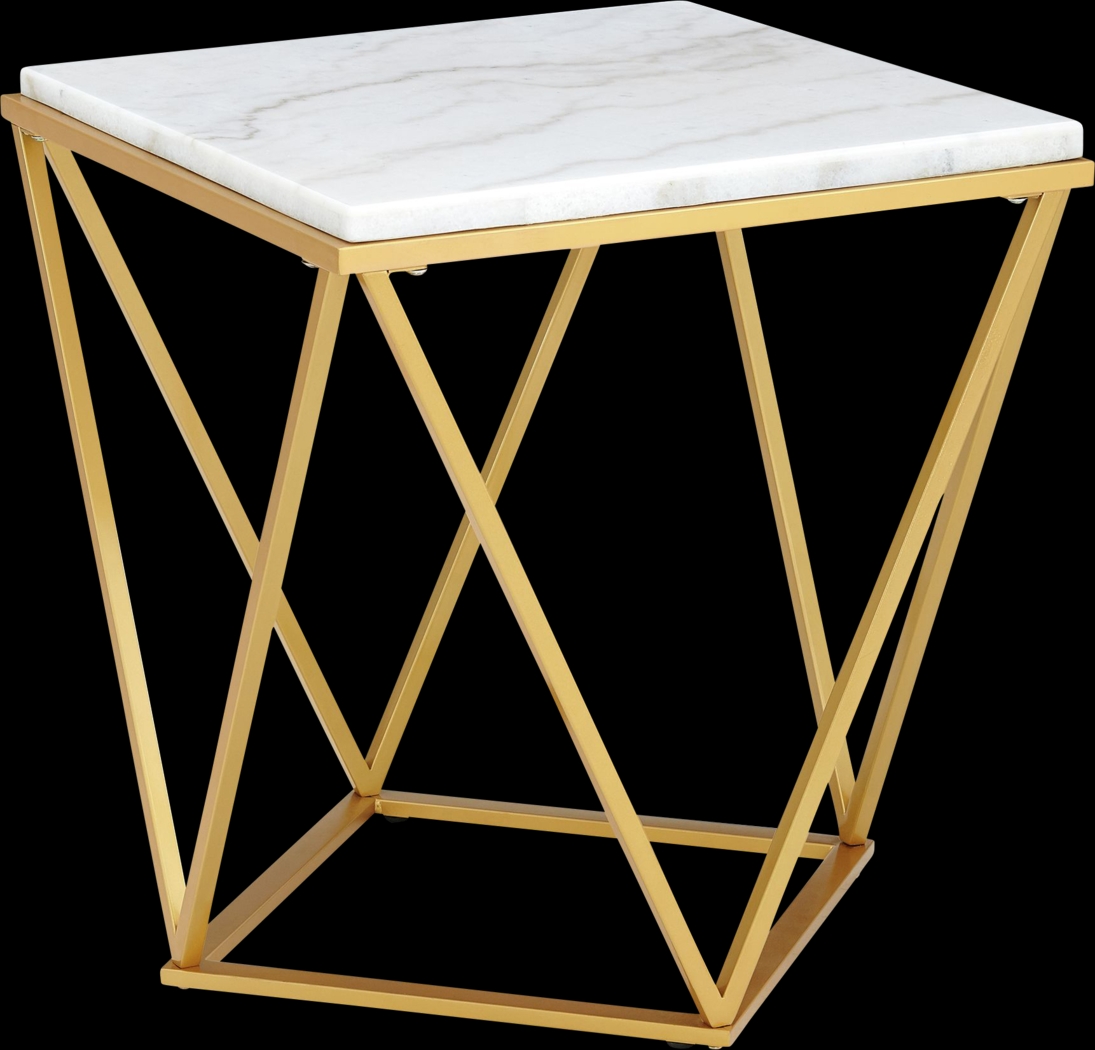 Wendan Gold End Table - Thumbnail - Image 1
