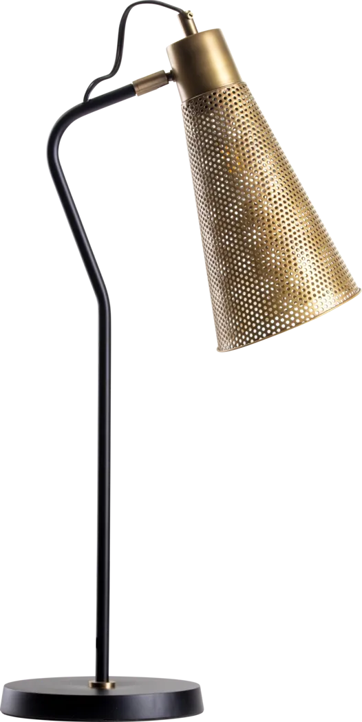 Wendell Way Gold Lamp - Thumbnail - Image 1