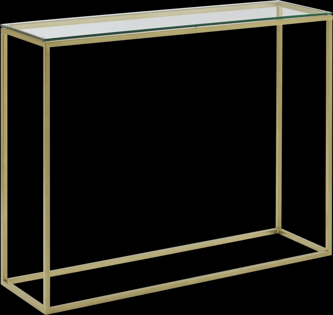 Wendeller Gold Sofa Table - Thumbnail - Image 1