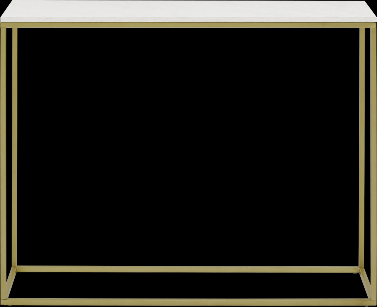 Wendeller White Sofa Table - Thumbnail - Image 2