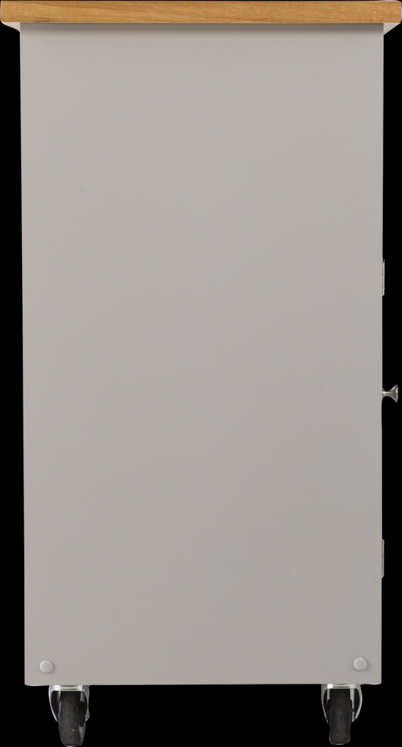 Wendsover Gray Kitchen Island - Thumbnail - Image 3