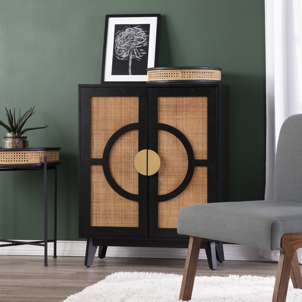 Wenesly Black Accent Cabinet - Thumbnail - Image 2