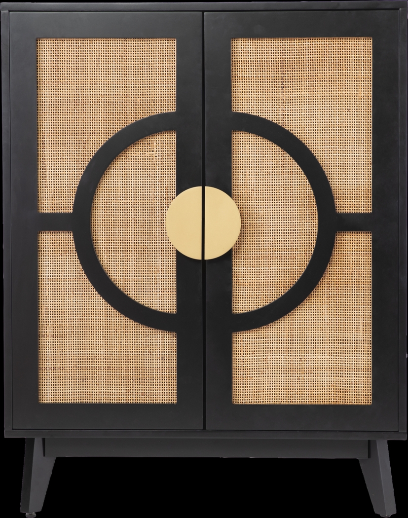 Wenesly Black Accent Cabinet - Thumbnail - Image 3