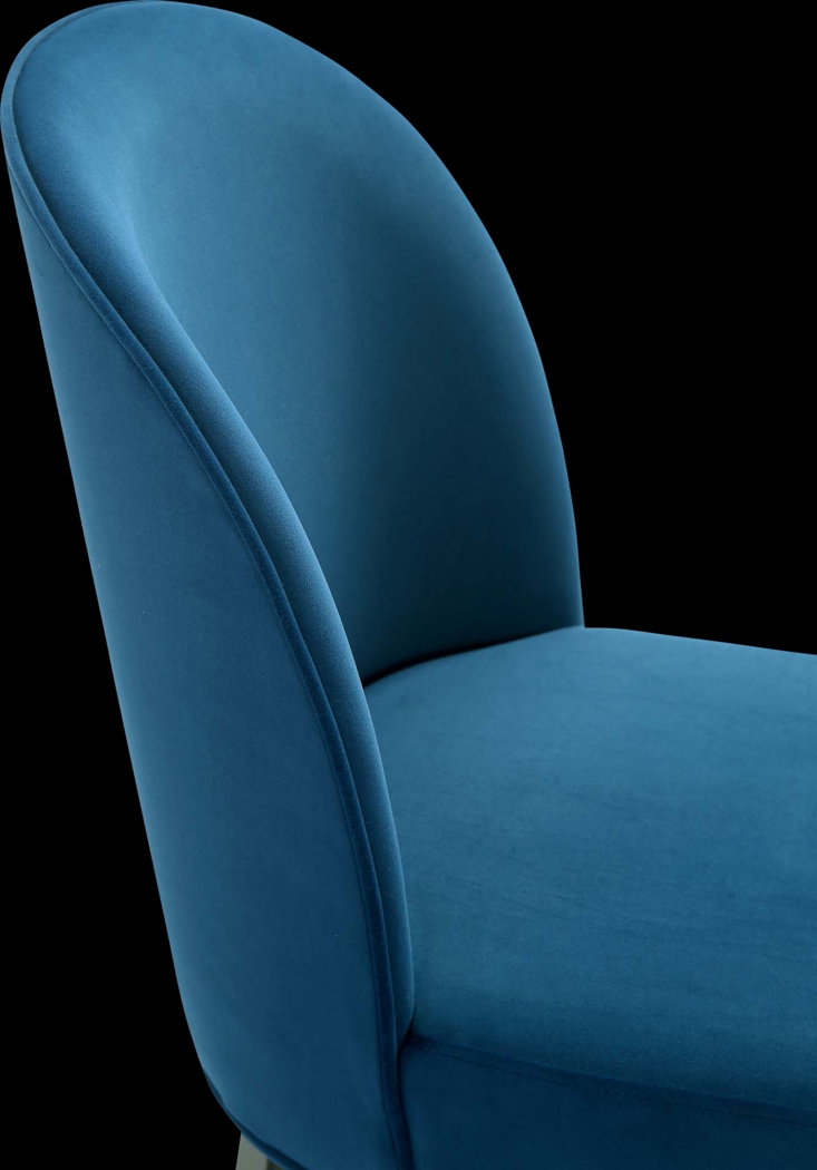 Wennes Blue Dining Chair, Set of 2 - Thumbnail - Image 2