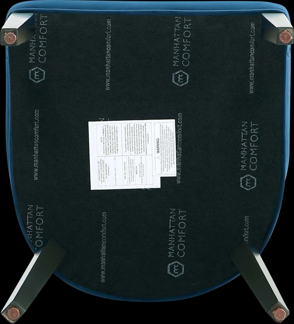 Wennes Blue Dining Chair, Set of 2 - Thumbnail - Image 8