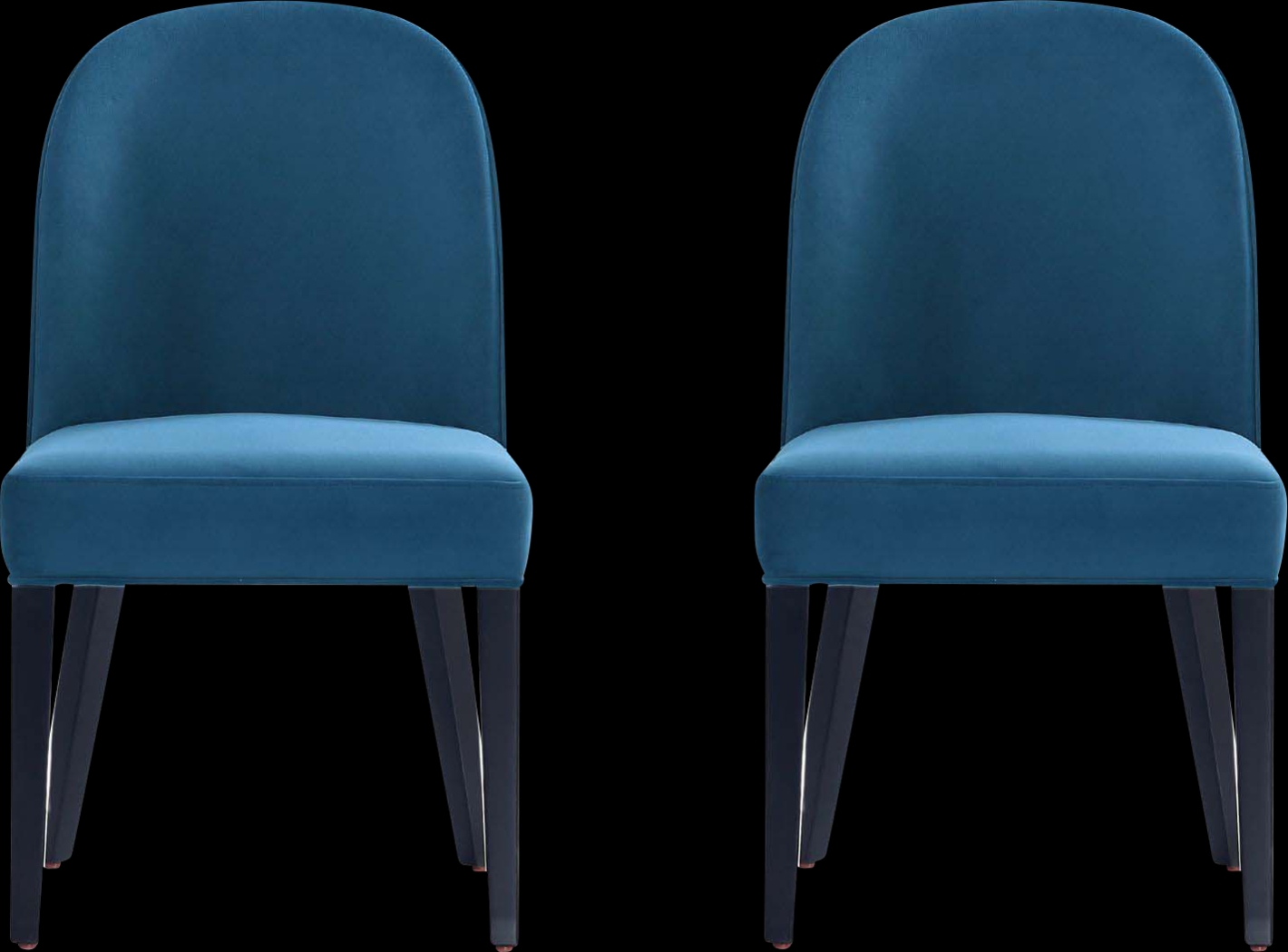 Wennes Blue Dining Chair, Set of 2 - Thumbnail - Image 1