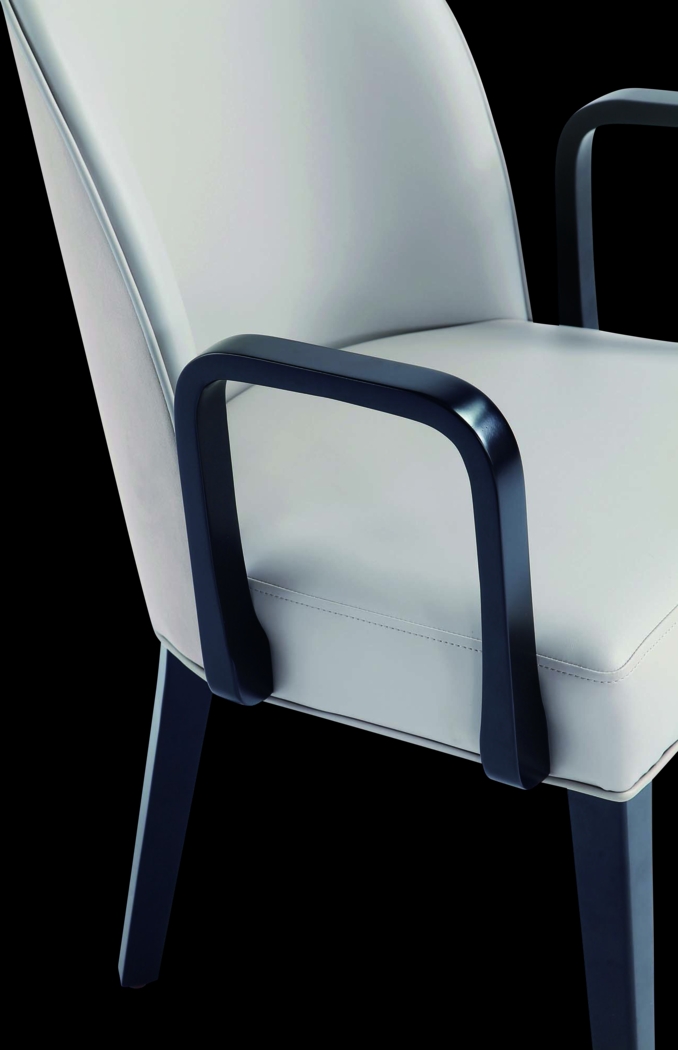 Wennes Light Gray Arm Chair - Thumbnail - Image 3