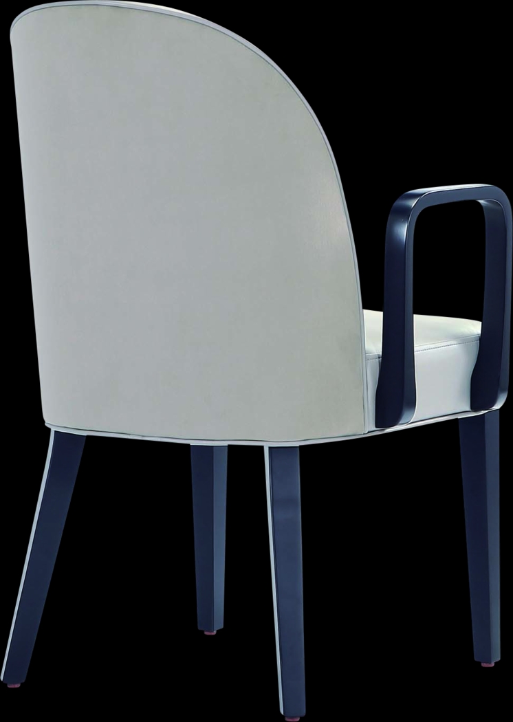 Wennes Light Gray Arm Chair - Thumbnail - Image 5