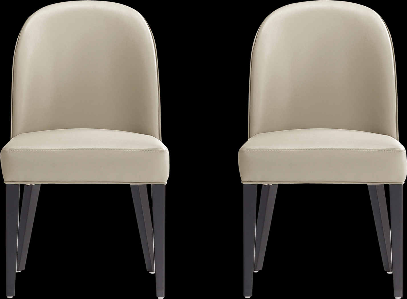 Wennes Sand Brown Dining Chair, Set of 2 - Thumbnail - Image 1