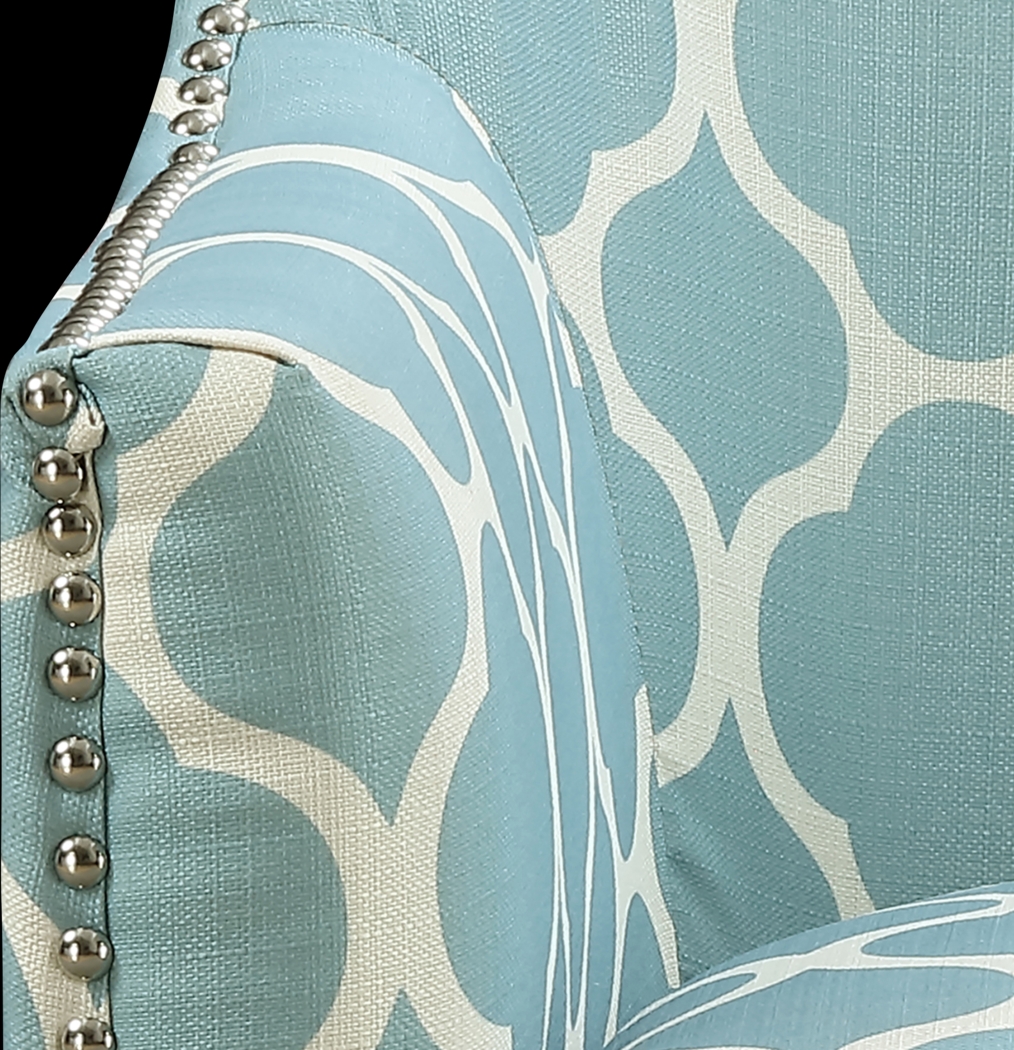 Weona I Aqua Accent Chair - Thumbnail - Image 7