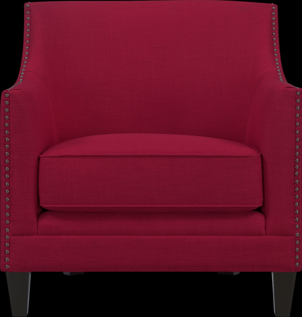 Weona I Berry Accent Chair - Thumbnail - Image 11