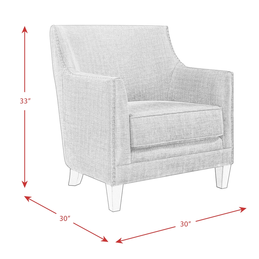 Weona I Berry Accent Chair - Thumbnail - Image 12