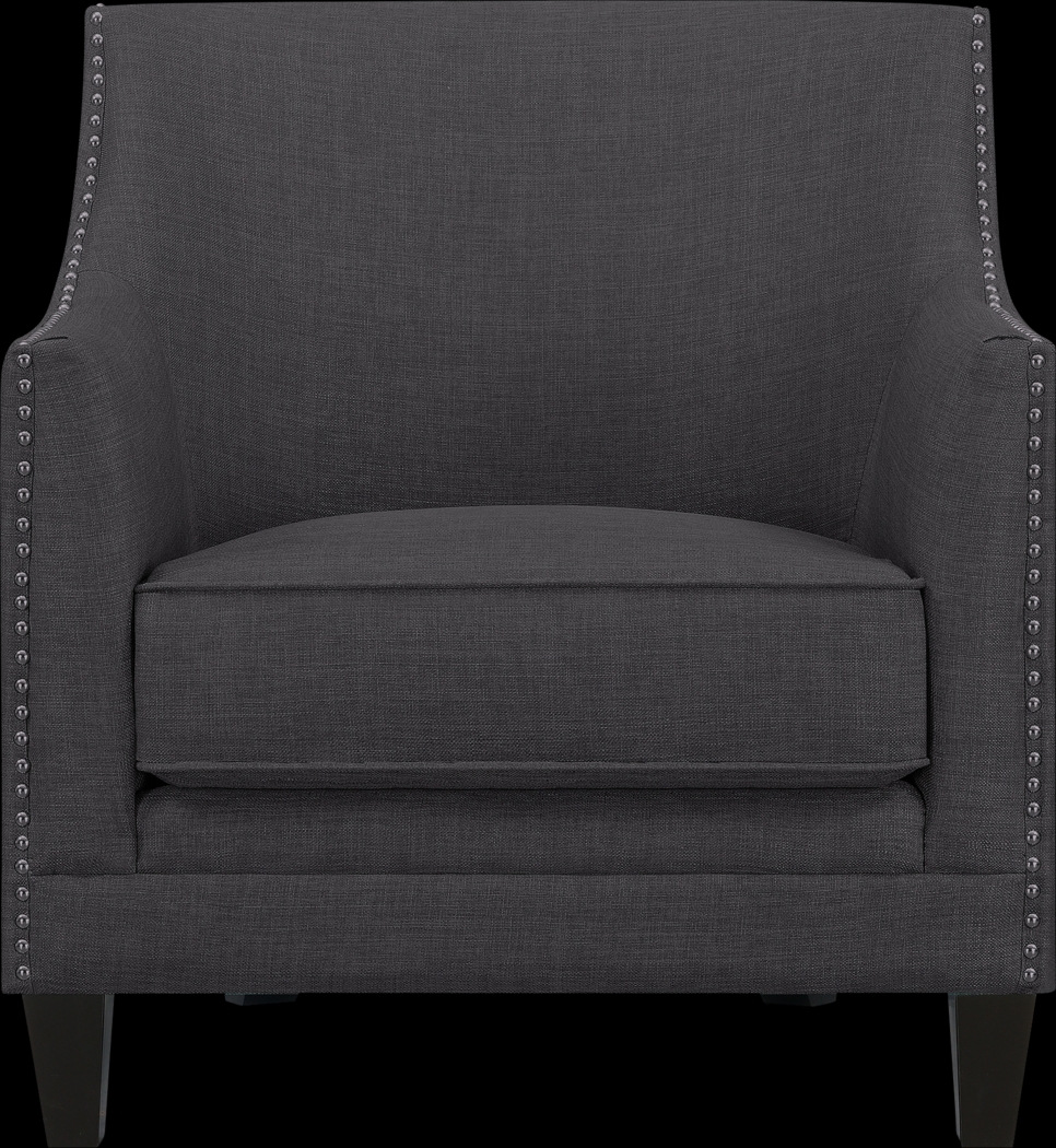 Weona I Charcoal Accent Chair - Thumbnail - Image 11