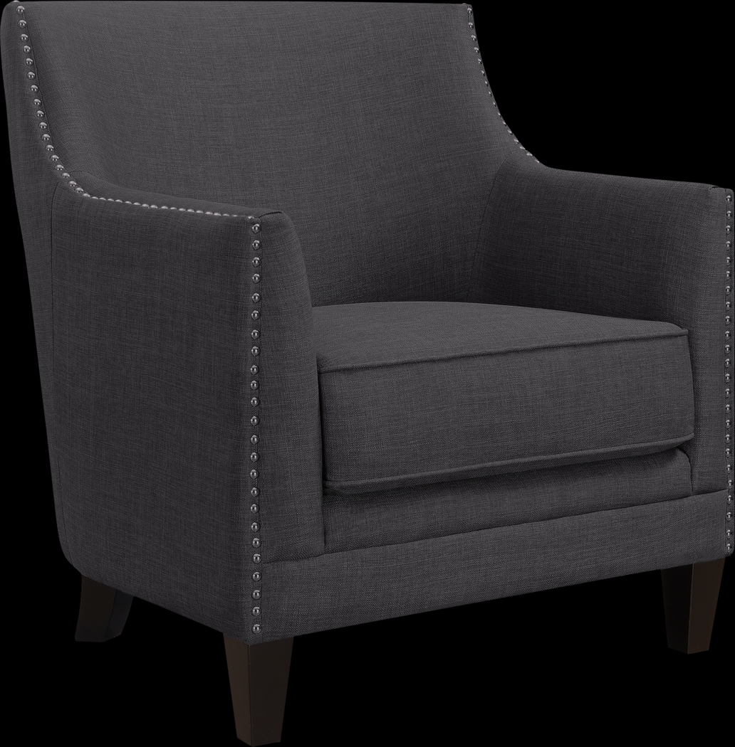 Weona I Charcoal Accent Chair - Thumbnail - Image 1