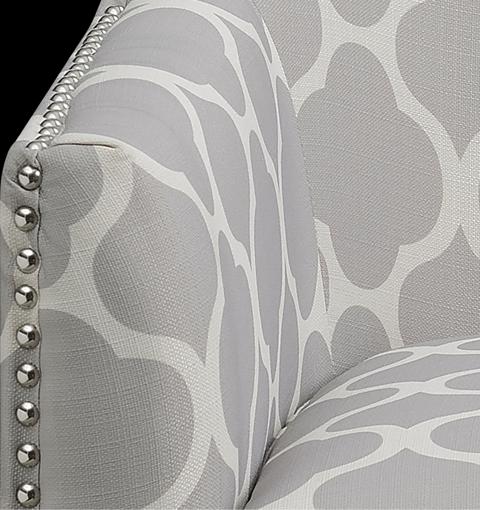 Weona I Light Gray Accent Chair - Thumbnail - Image 6