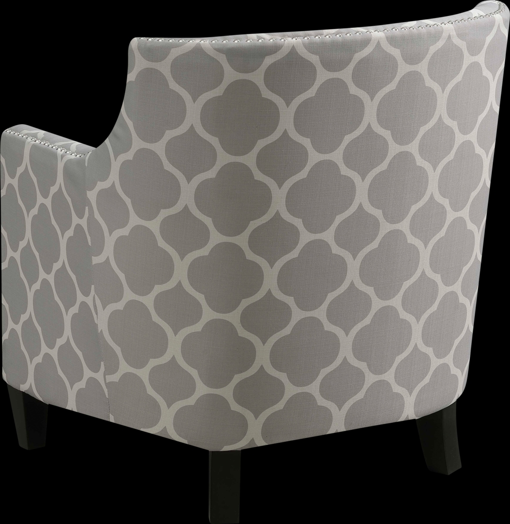 Weona I Light Gray Accent Chair - Thumbnail - Image 8