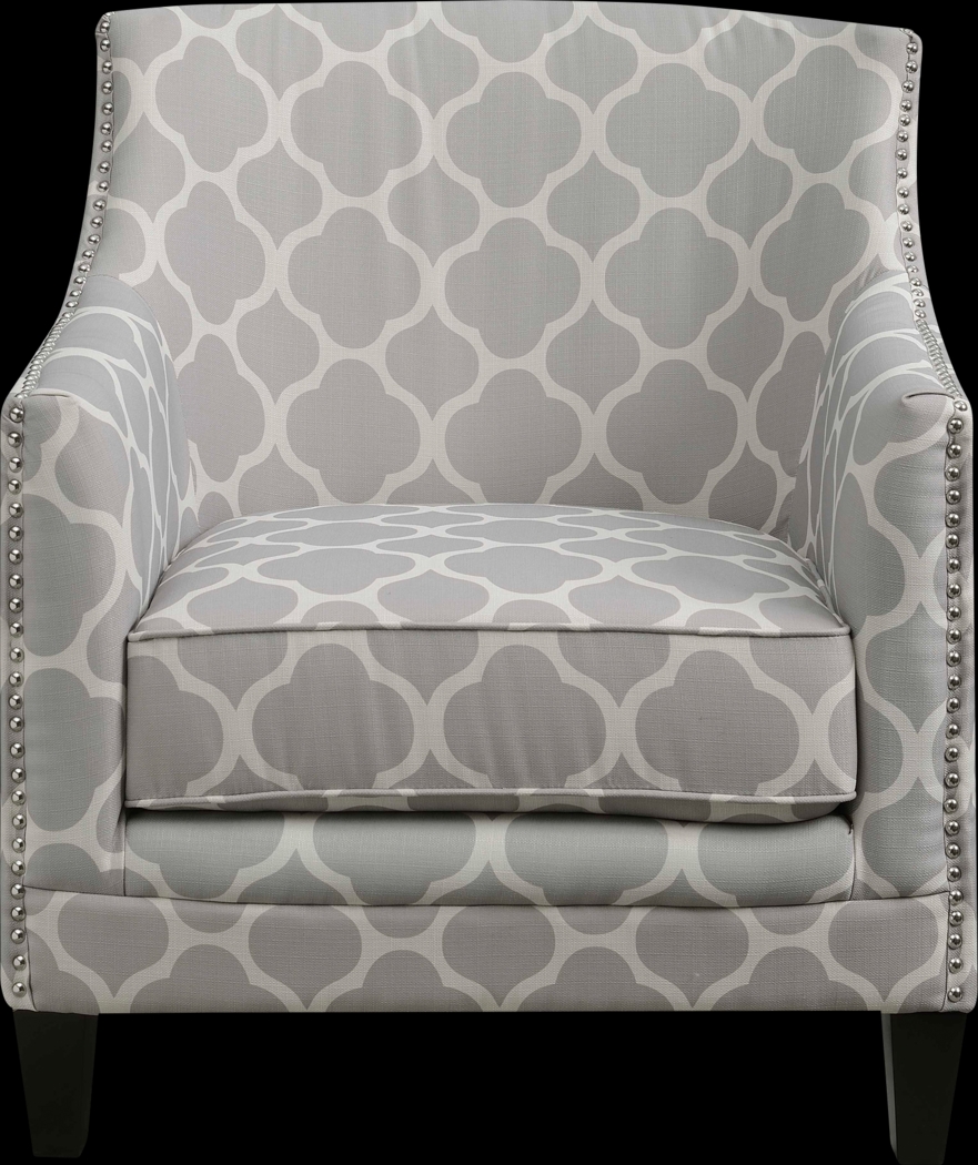 Weona I Light Gray Accent Chair - Thumbnail - Image 9