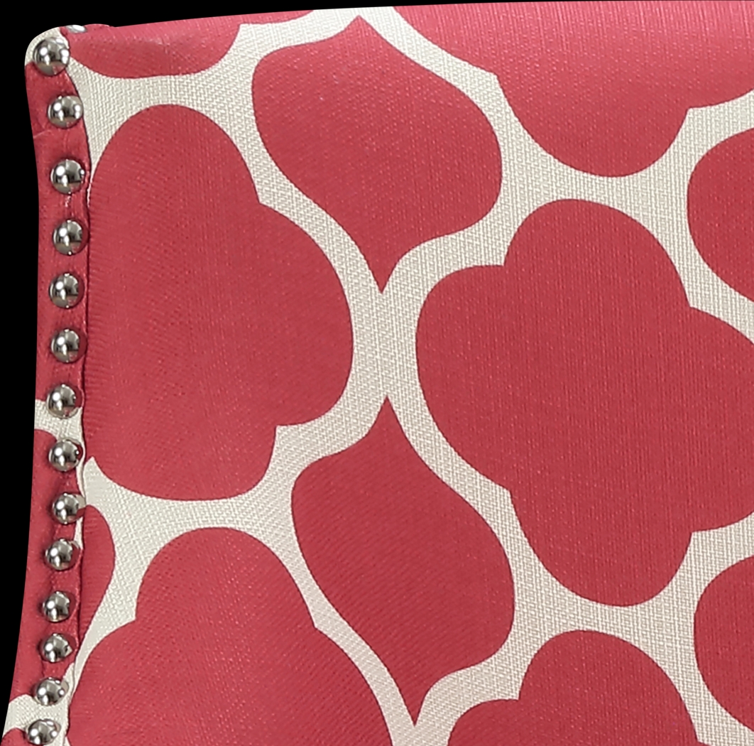 Weona I Red Accent Chair - Thumbnail - Image 4