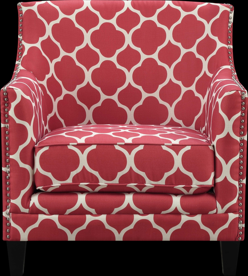 Weona I Red Accent Chair - Thumbnail - Image 6