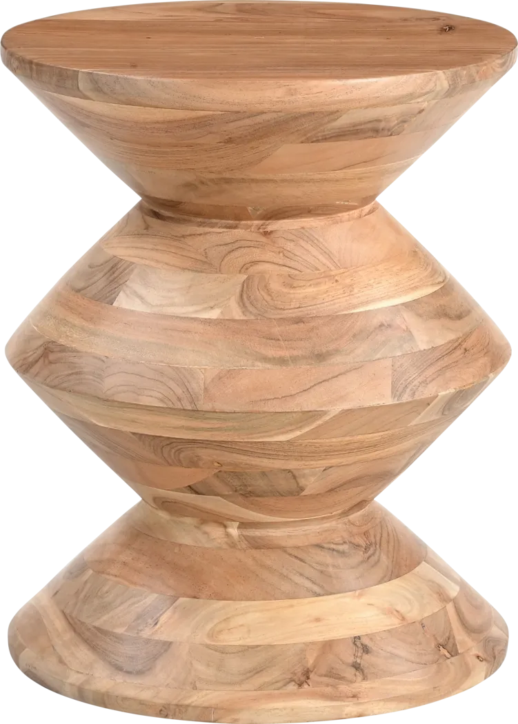 Weraplace Natural End Table - Thumbnail - Image 1