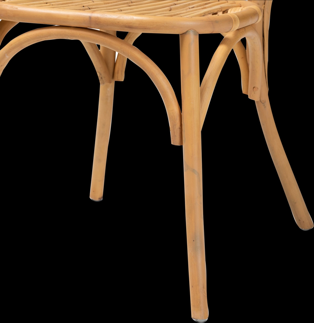 Werling Brown Side Chair, Set of 2 - Thumbnail - Image 7