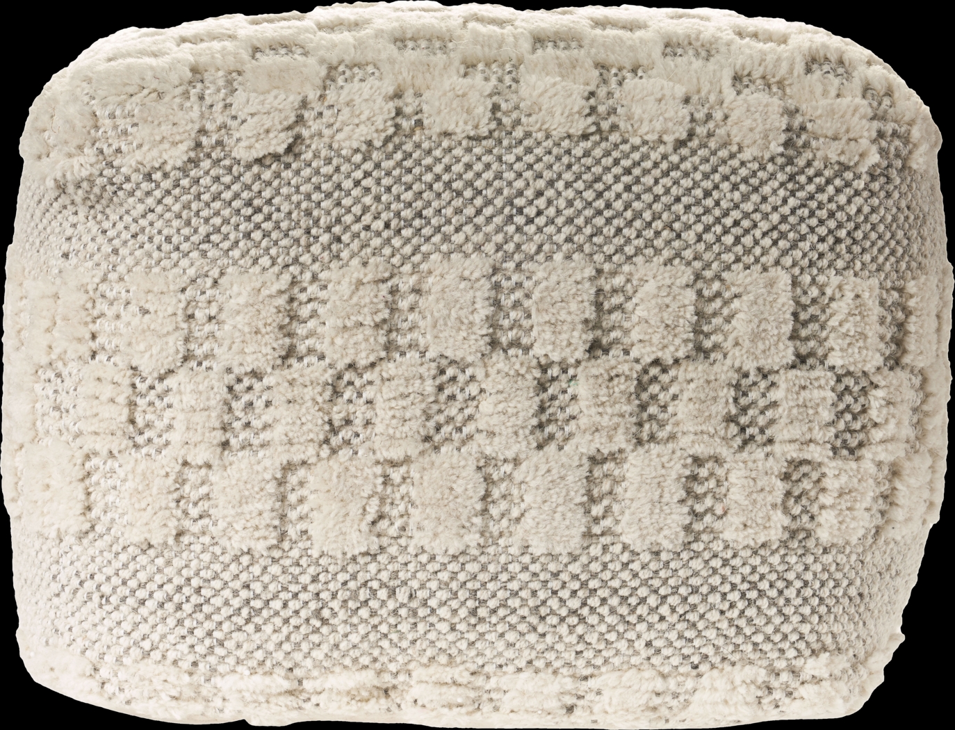 Wesaba Cream Pouf - Thumbnail - Image 2