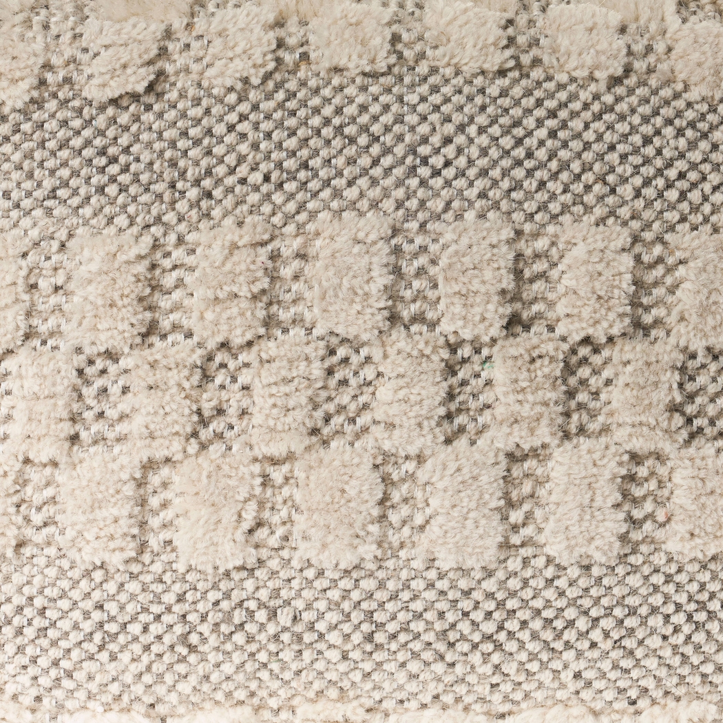 Wesaba Cream Pouf - Thumbnail - Image 5