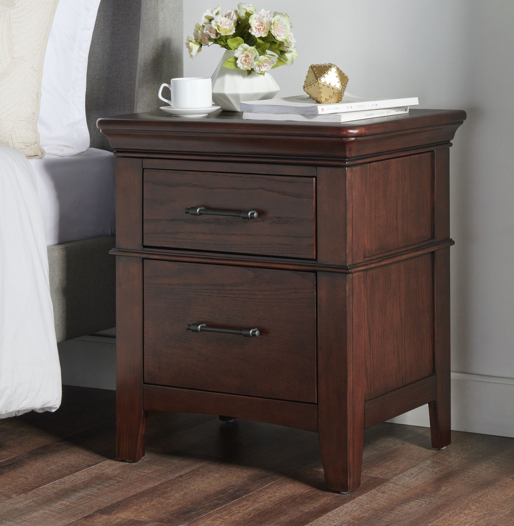 Wesjay Espresso Nightstand - Thumbnail - Image 2