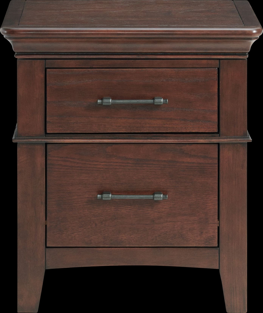 Wesjay Espresso Nightstand - Thumbnail - Image 5