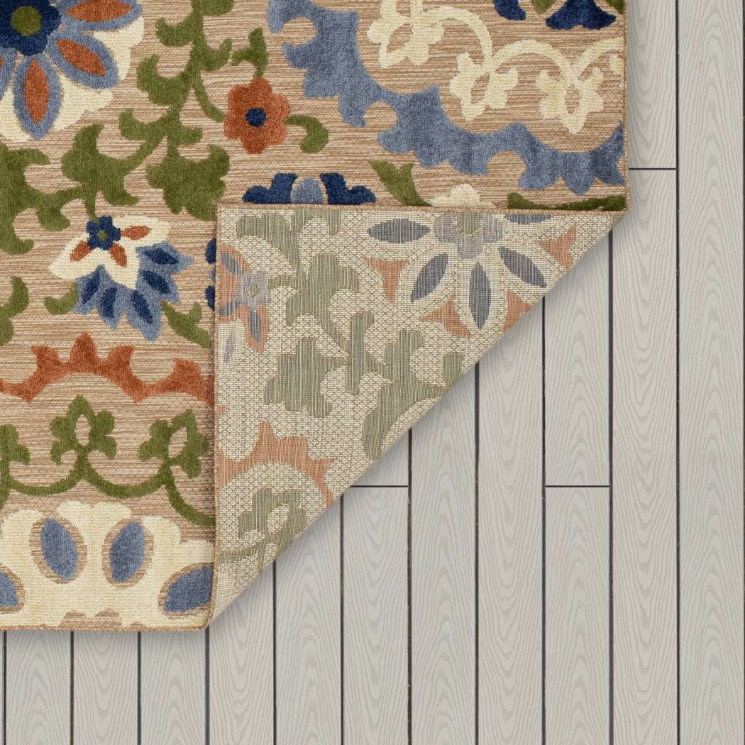 Wesland Multi 7'10 x 10' Indoor/Outdoor Rug - Thumbnail - Image 4