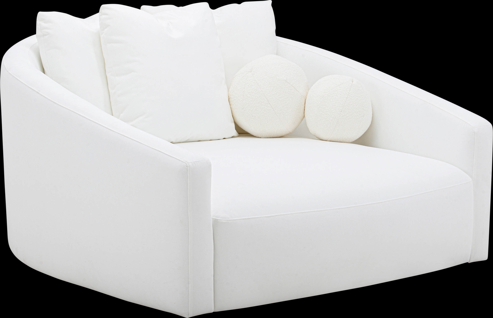 Wesleye Cream Daybed - Thumbnail - Image 1