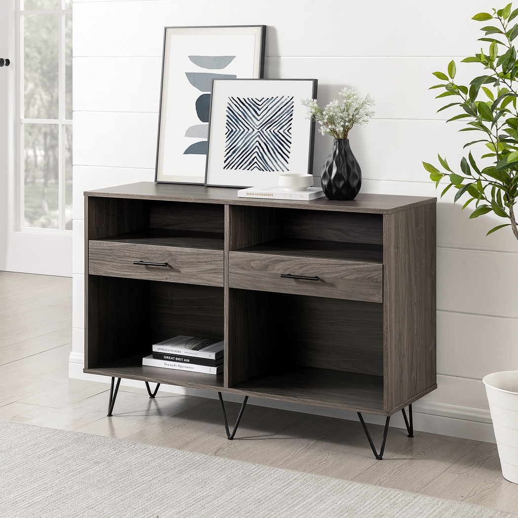 Weslow Gray Sofa Table - Thumbnail - Image 2
