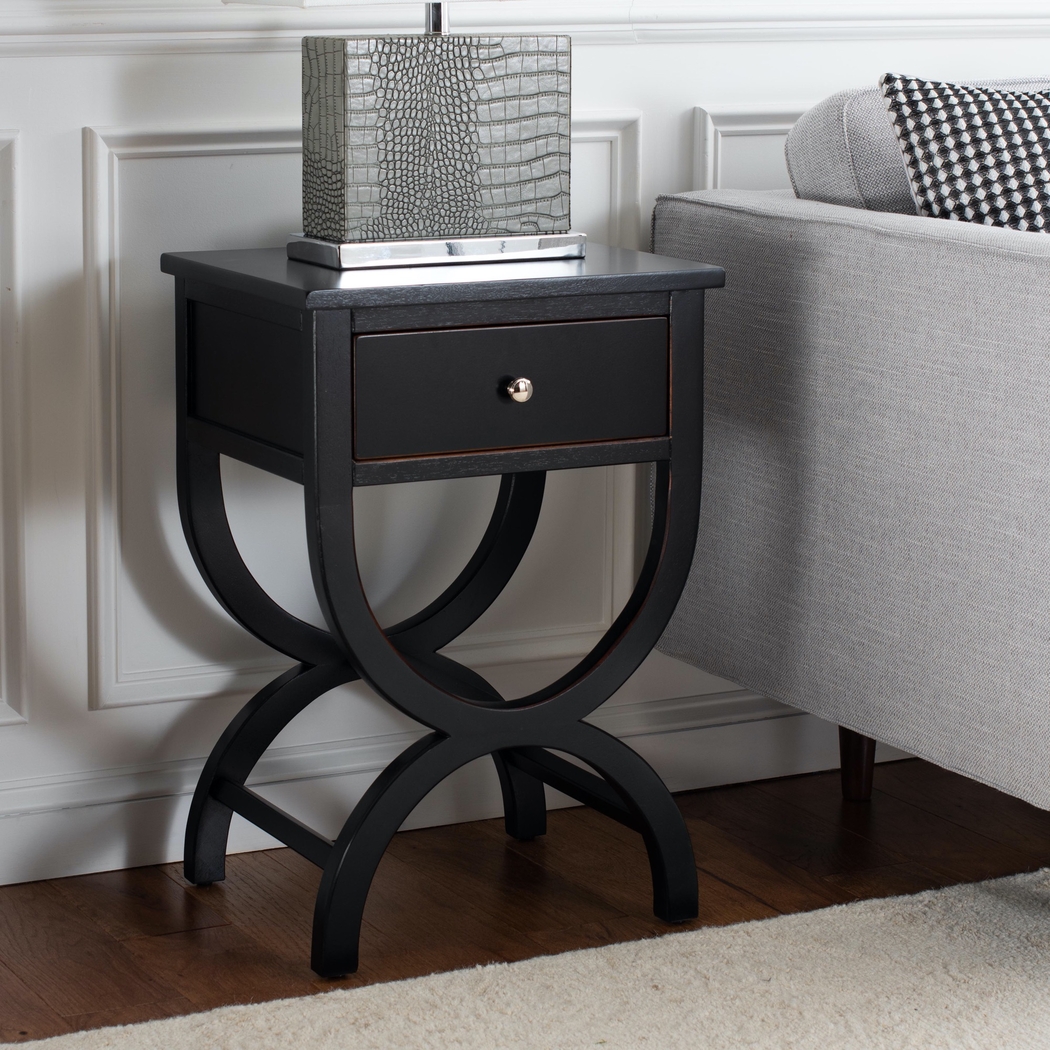 Wespanee Black Nightstand - Thumbnail - Image 3