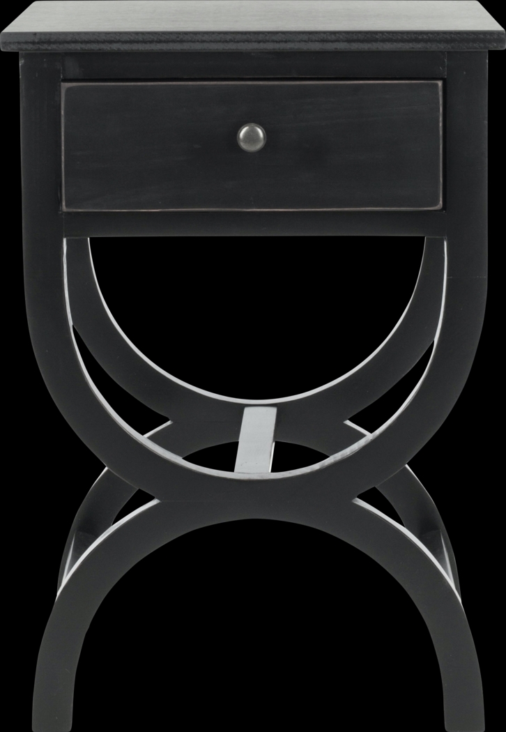 Wespanee Black Nightstand - Thumbnail - Image 1