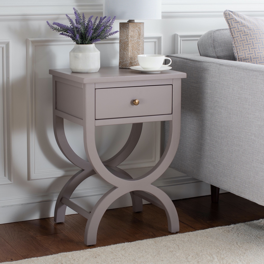 Wespanee Gray Nightstand - Thumbnail - Image 3