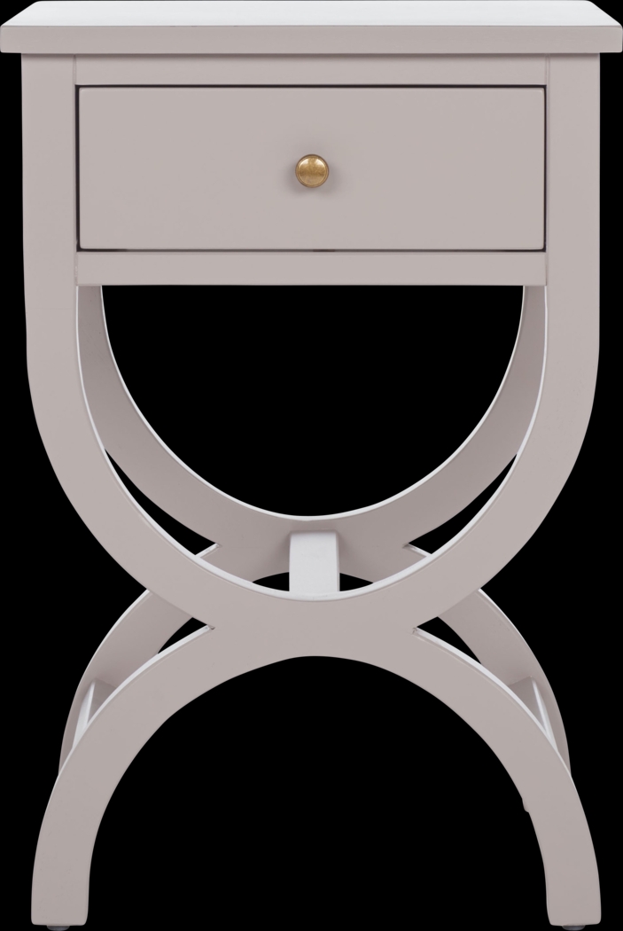 Wespanee Gray Nightstand - Thumbnail - Image 1