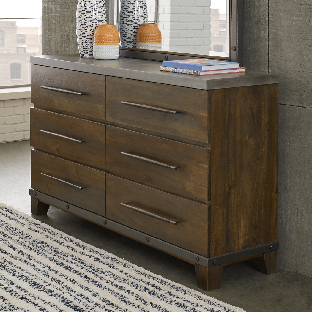 West Hills Brown Dresser - Thumbnail - Image 2