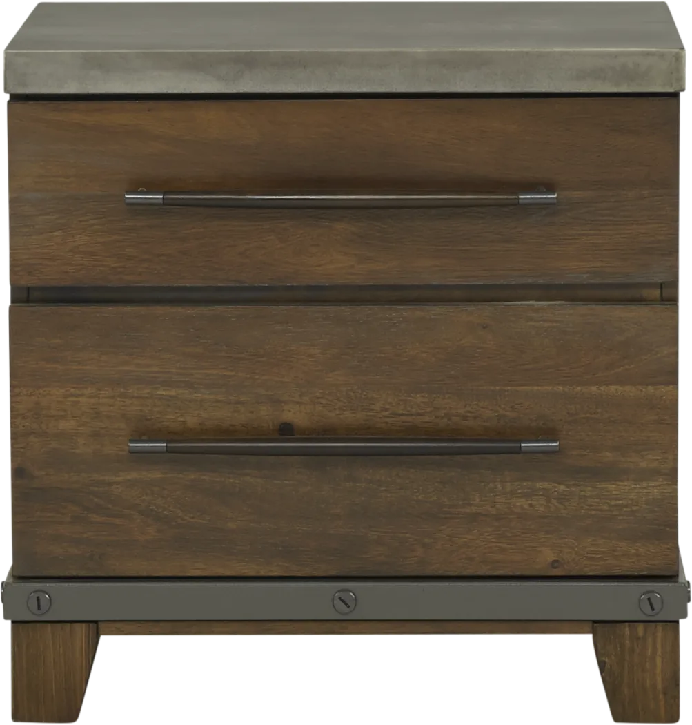 West Hills Brown Nightstand - Thumbnail - Image 1