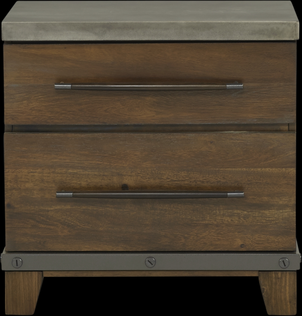West Hills Brown Nightstand - Thumbnail - Image 1