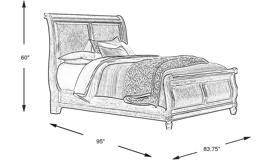 Dimension Image. Please refer to the Dimension Tab on this page for dimension details.