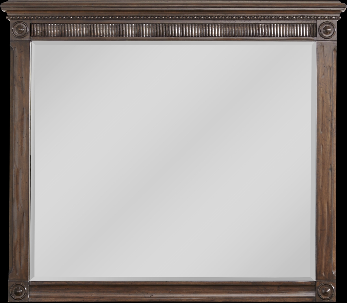 West Indies Brown 7 Pc King Panel Bedroom - Thumbnail - Image 10