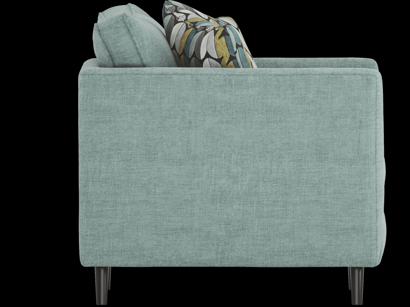 West Loft Teal 8 Pc Living Room - Thumbnail - Image 8