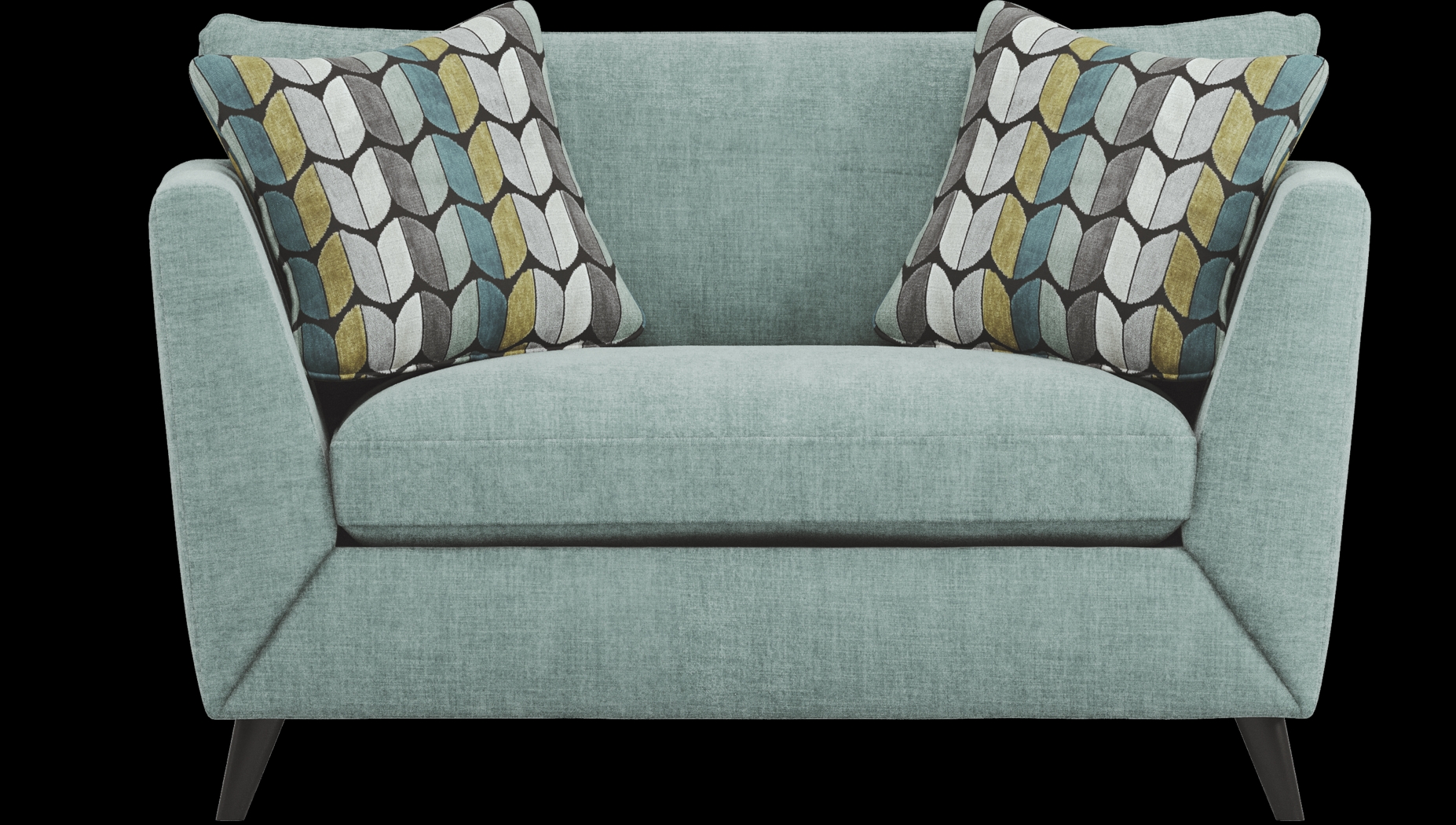 West Loft Teal 8 Pc Living Room - Thumbnail - Image 6