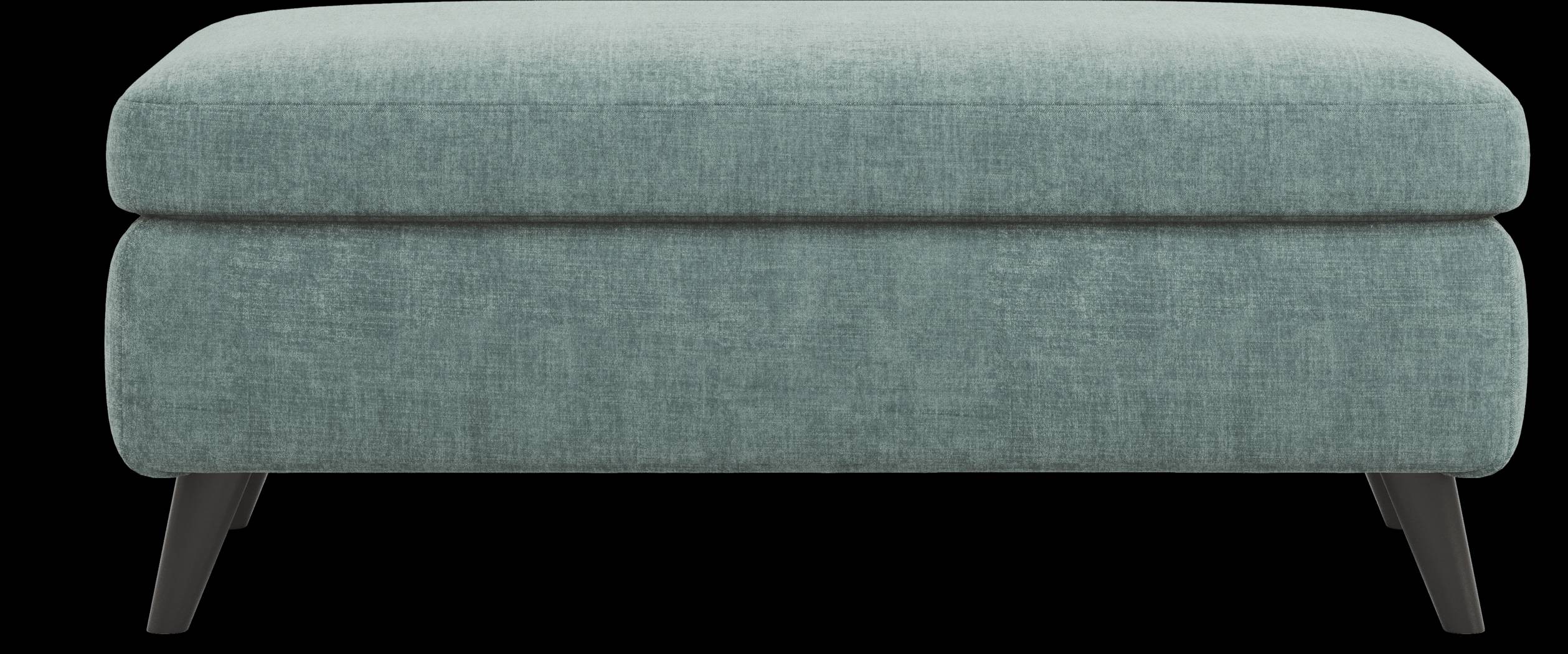 West Loft Teal Ottoman - Thumbnail - Image 2