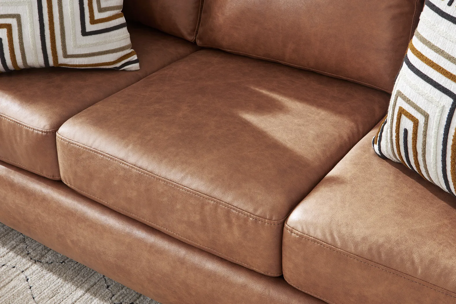 Westcott Brown Sleeper Sofa - Image 6