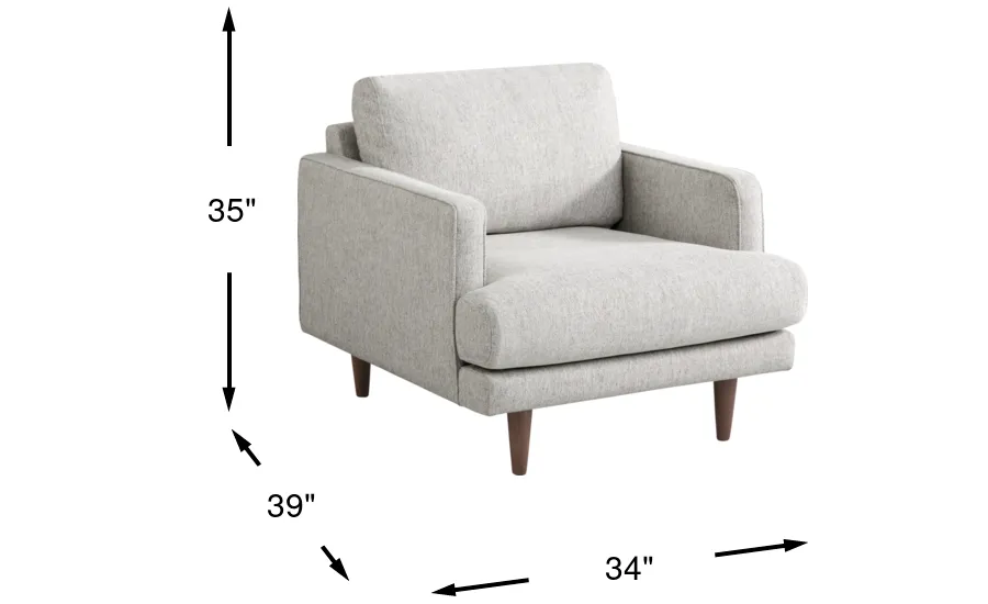 Dimension Image. Please refer to the Dimension Tab on this page for dimension details.