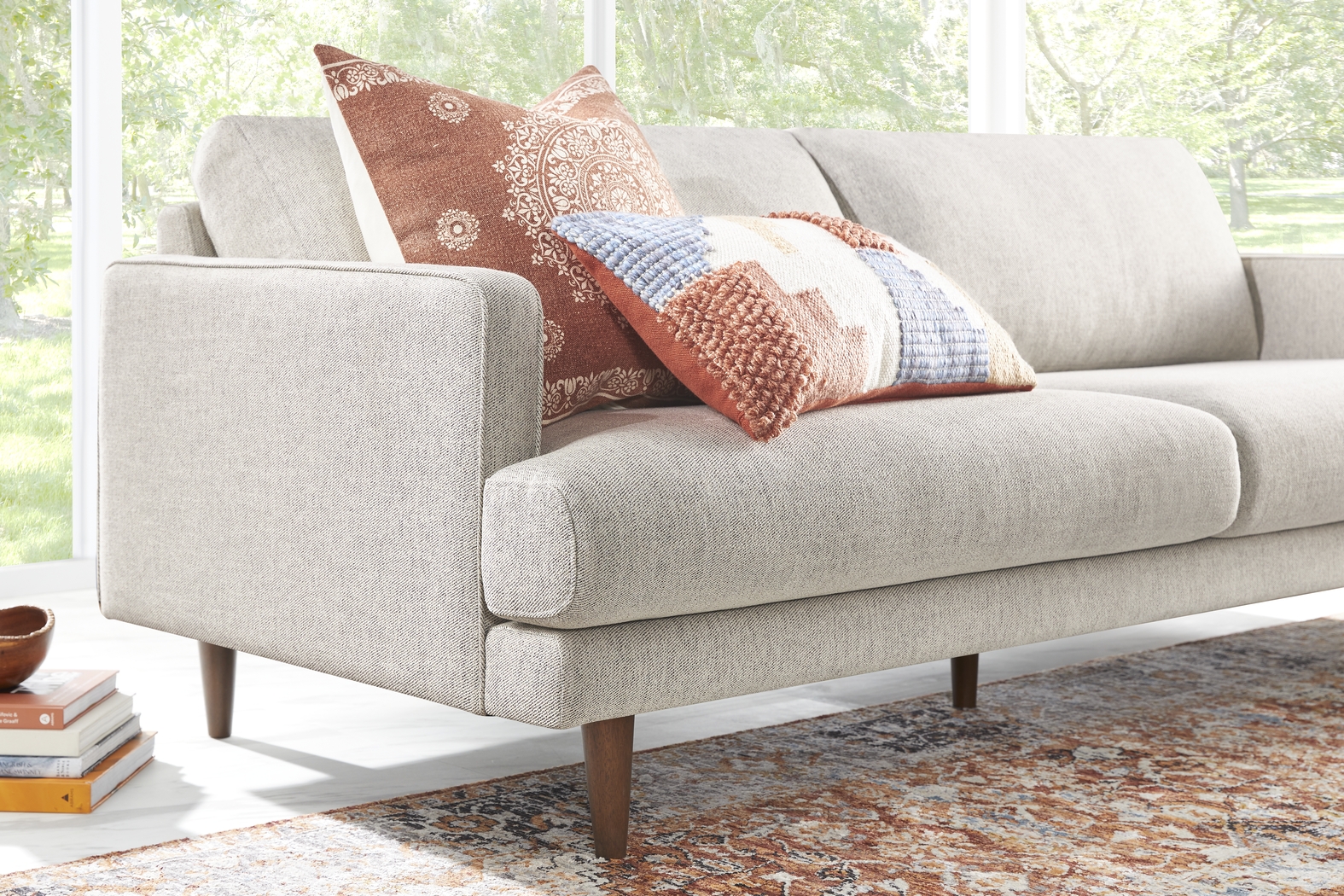 Westcott Way Beige Sofa - Thumbnail - Image 4