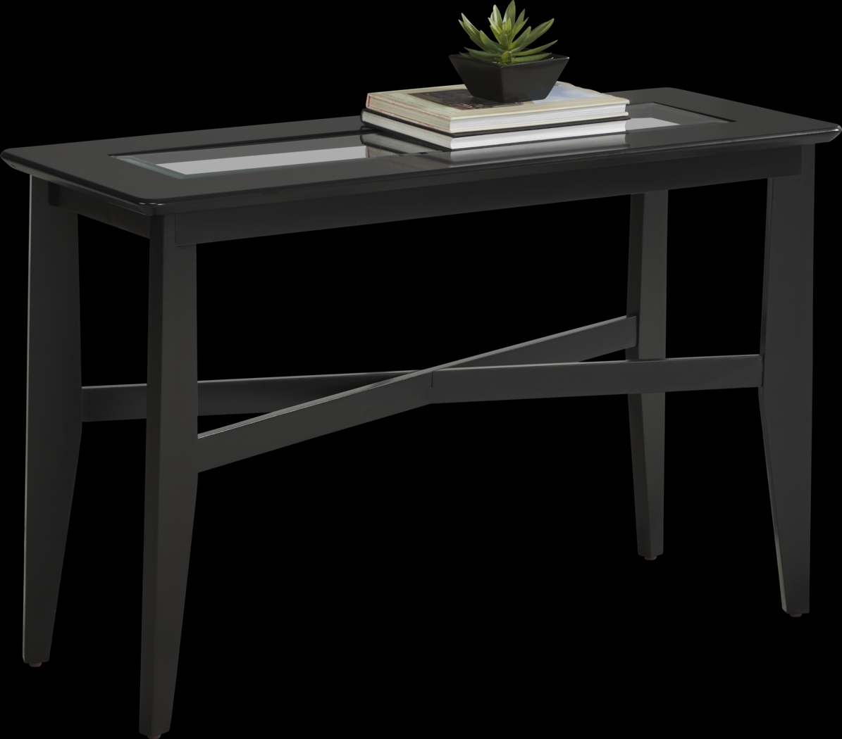 Westcreek Black Sofa Table - Thumbnail - Image 2