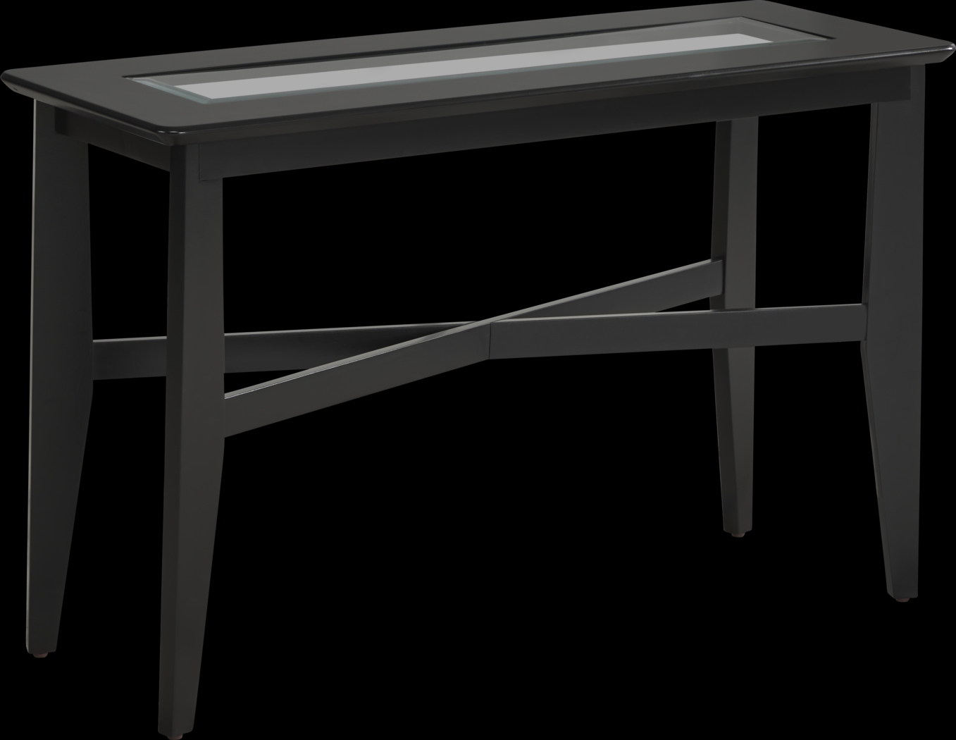 Westcreek Black Sofa Table - Thumbnail - Image 1