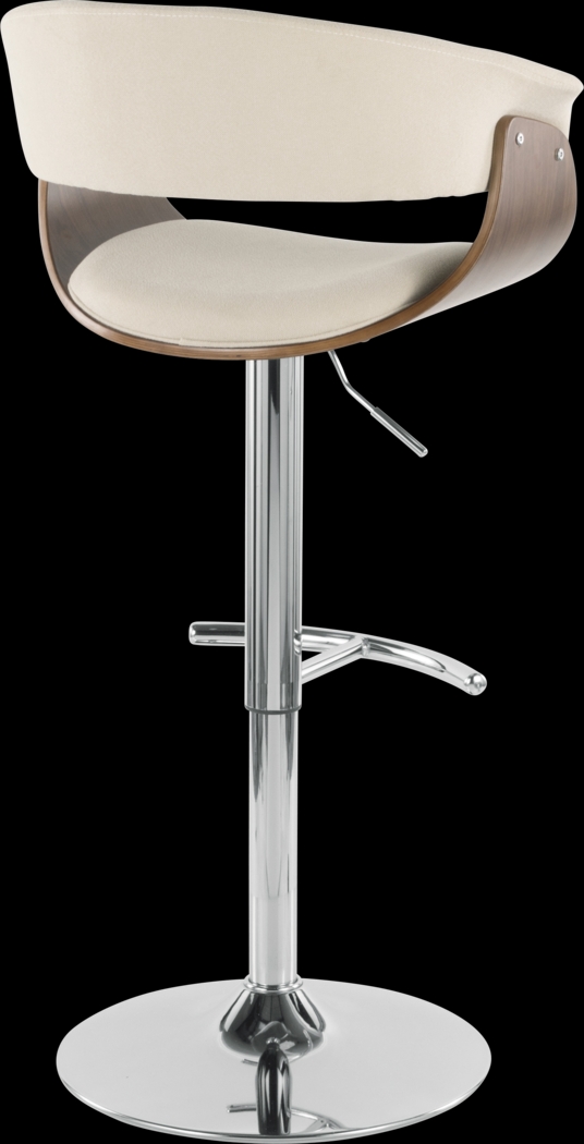 Westdell Cream Adjustable Barstool, Set of 2 - Thumbnail - Image 5